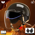 One size fits all / 3c obsidian black [external long mirror] heatmax four-season detachable ear protection