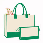 Green and White Bag