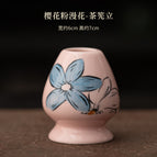 Cherry blossom pink flowers - tea stand
