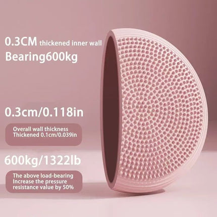 PVC Yoga Balance Mat Inflatable Massage Cushion Thickened Explosion-proof Balance Ball Sports Fitness Balance Trainer