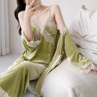 Sr309 fruit green [three-piece set] / M