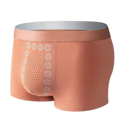 Source manufacturers wholesale men's dynamic underwear waist boxers men's simple and comfortable breathable crotch high elastic underwear