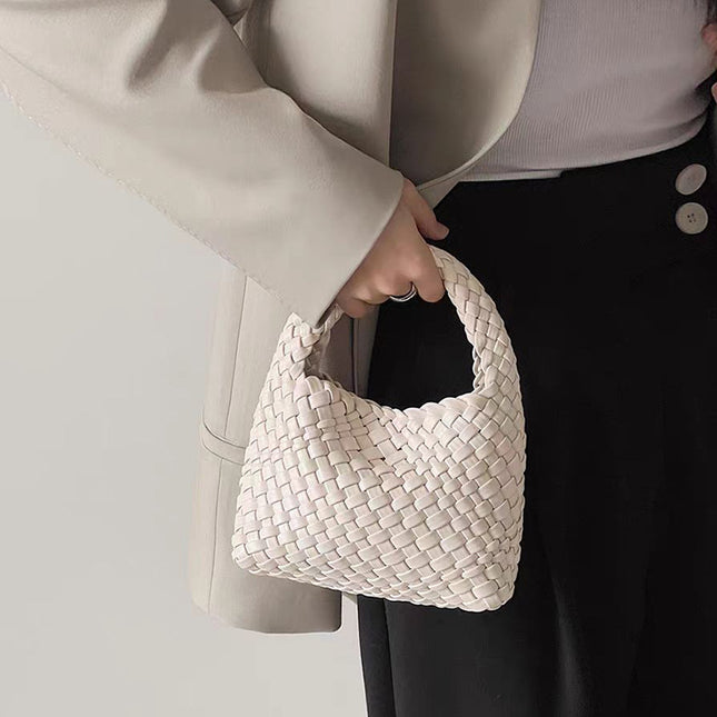 Woven PU Tote Bag / Sac Tressé PU