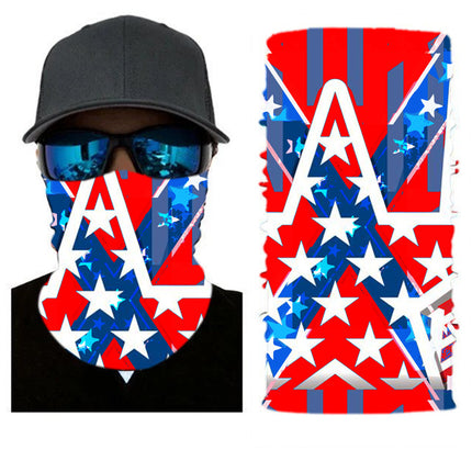 Xunhui Pattern Printing Series Seamless Magic Headscarf Windproof and Sunproof Cycling Mask Sports Neck Scarf Camouflage