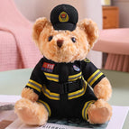 25cm [ready stock high quality] / Brown-black fire bear