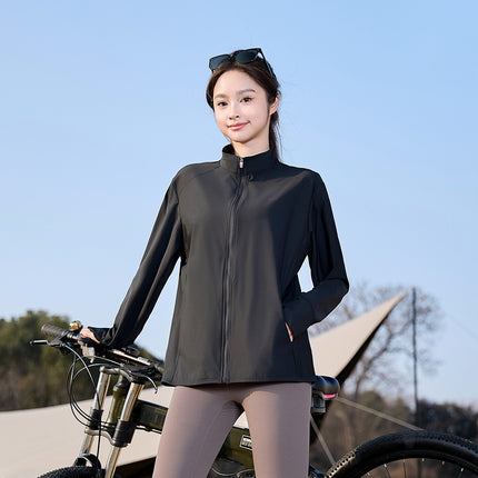 Cooling Loose-Fitting Sun Protection Clothing for Women, Summer Uv Protection, Lightweight Breathable Long-Sleeved Jacket, Ice Silk Sun Protection Clothing for Men