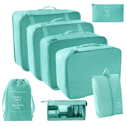 Travel Storage suit Seven-Piece Set of Partition Storage and Arrangement for Home Travel Portable Expansion and Decreposition Travel