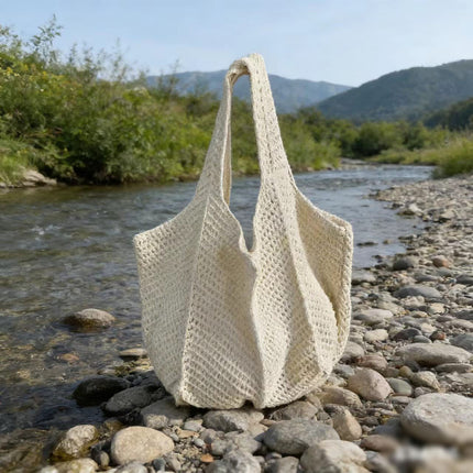 Large-Capacity Bag for Women 2025 New Versatile One-Shoulder Seaside Vacation Beach Bag Woven Straw Commuter Tote Bag