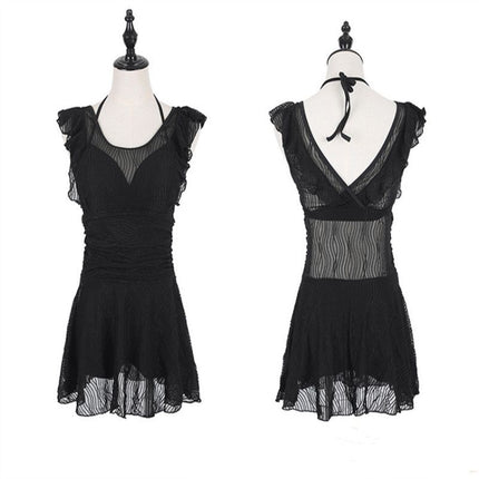 One-piece swimsuit for women Summer new Conservative belly-covering slimming swimsuit high-grade skirt hot spring sexy ins swimsuit