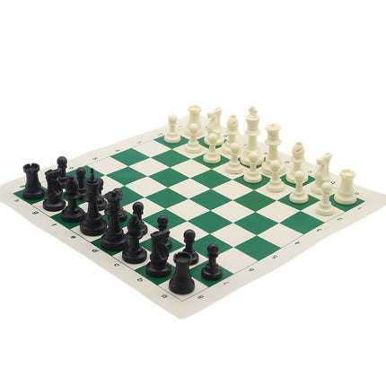 Cross-Border Chess Chess Pvc Leather Chess Board Chess Outdoor Foldableing Portable Kidsren's Chess Large Size Wholesale