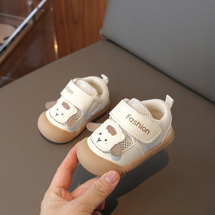Baby toddler shoes spring 2025 0-1 years old 3 soft bottom non-slip men's children's shoes spring and autumn shoes baby shoes generation hair