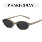 Khaki gray frame gray piece