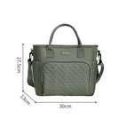 Croissant~large capacity portable ice pack / Military green
