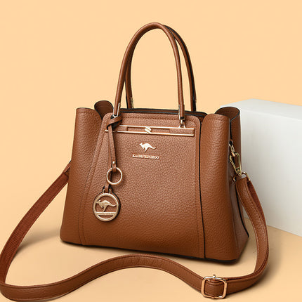 Bag Women's Bag New 2024 Messenger Bag Women's Shoulder Bag Women's Fashion Mother Bag Handbag Women's One Piece Hair