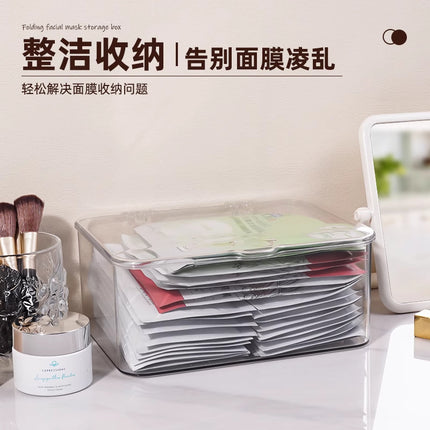 Mobile Phone Shell Storage Box with Lid Dustproof Desktop Drawer Storage Sundries Sorting Dormitory Artifact Transparent Storage Box