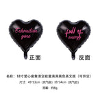 18inch heartfelt exhaustion reset - full energy black english edition (double-sided, cordless)