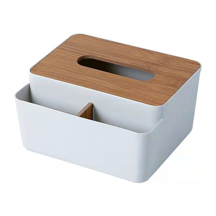 Multifunctional Tissue Box Living Room Internet Celebratory Car Desktop Plastic Remote Control Storage Box Toilet Paper Box Cross-border