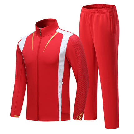 Chinese Team Sportswear Suit Long-Sleeved Jacket Men's and Women's Martial Arts Custom Training Uniforms Coach Uniforms Appearance Uniforms Autumn Winter Spring