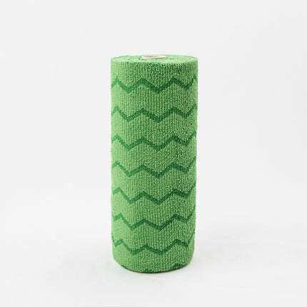 Cross-Border Cleaning Towel Roll, Thickened Version, Ultra-Fine Fiber Kitchen Absorbent Cloth for Removing Oil Stains, Tearable Dishwashing Cloth
