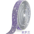 2 rows of diamonds 0.4cm / Spray color violet