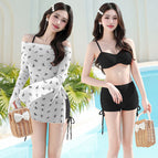 3504 three-piece set-black / S recommendation 35-40kg