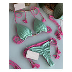 S01416 light green swimsuit / S