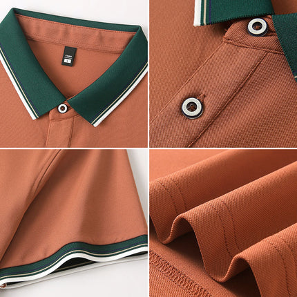 Summer Waiter Work Clothes Catering Short-sleeved T-shirt Customized Restaurant Hotel Barbecue Shop Front Office Tooling POLO Shirt