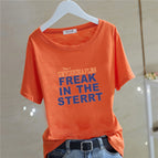 Orange round neck freak / Xl 55-60kg