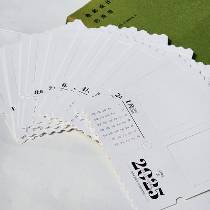 2025 calendar retro ticket stub reverse light and shadow photo ticket stub box blank ticket stub homemade light and shadow photo in stock