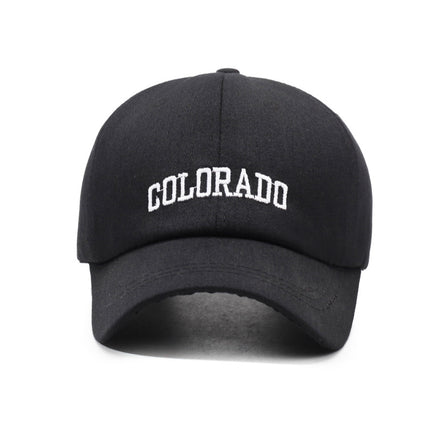 Four Seasons New Versatile Baseball Cap Deep Crown Wide Brim Polyester Cotton Peaked Cap Women's Face-Slimming Sun Protection Hat Sunshade Hat