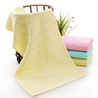 33*72 / Back word towel yellow