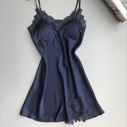 Factory Supply Hot Sale Sexy Split Pajamas Set Sexy Lace Sling New
