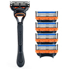 1 tool holder + 4 tool heads / Black