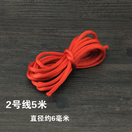 Red braided line diy jewelry accessories Chinese tie line red rope hand rope necklace hand braided material strands