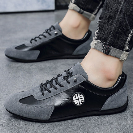 Men's Shoes Summer New Fashionable All-match Casual Shoes Soft Sole Slip-on Lazy Shoes Beans Shoes Trendy Shoes Forrest Gump Shoes for Men