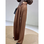 Brown coffee color spring and autumn / M
