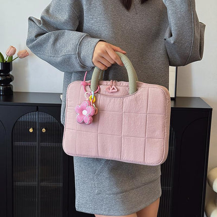 14 Inch Fashionable Cotton Padded Women's Laptop Bag Tablet