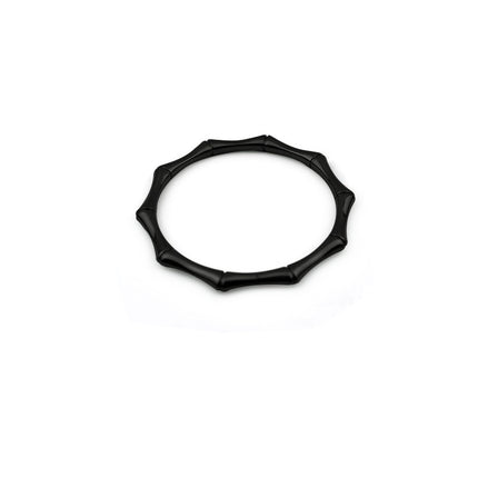 Luggage hardware accessories metal handle handbag DIY circle handle light gold bamboo knuckle hand handle