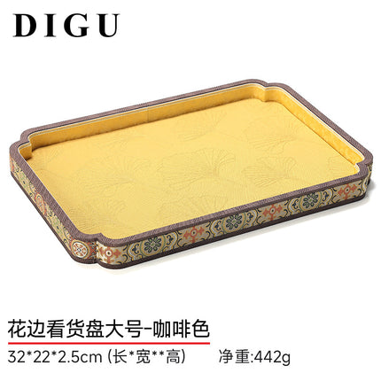 Di Gu Palace Style Jewelry Jewelry Plate Bracelet Necklace Look at Pallet Play Bracelet Storage Plate National Style Display Props