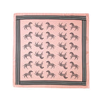 Fhz25-9559-1 pink zebra / 65*65