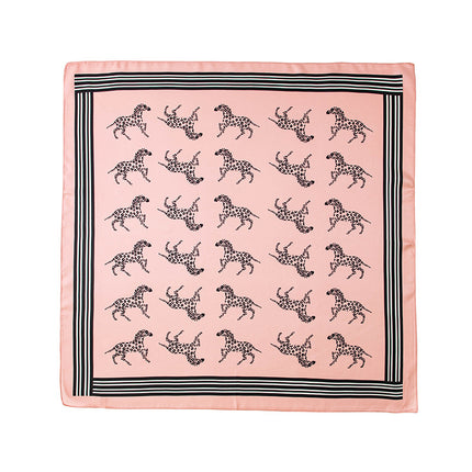 Mulberry Silk Scarf, Old Money Style, Summer Thin Small Scarf, Valentine's Day Gift, Plain Crepe Satin Silk Printed Small Square Scarf