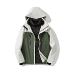 Down pine green with polar white / M