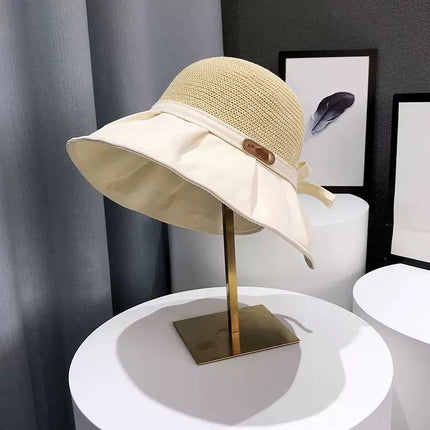 Sun Protection Hat for Women with Large Brim, Uv Protection, 2026 New Model, Summer Sunshade, Windproof, Face-Covering, Face-Slimming Sun Hat