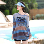 Blue coffee stripes / M