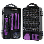115-in-1 screwdriver set super affordable version (purple)