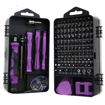 Multifunctional Screwdriver Set 115-in-1 Plum Blossom Screwdriver Combination Screwdriver Mobile Phone Computer Precision Repair Tool