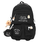 Black backpack