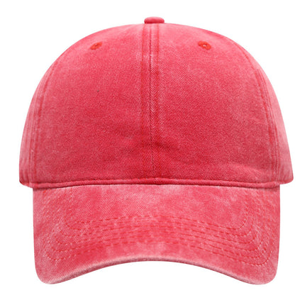 Amazon Cross-Border Washable Six-Panel Soft Top Hat Spring and Summer Outdoor Fashion Trendy Sun Hat for Men and Women with D-Ring Buckle