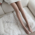 Light coffee-with feet, large size / 180g thin velvet style