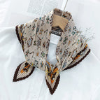 L024-466-01khaki / 70cm wrinkled square towel